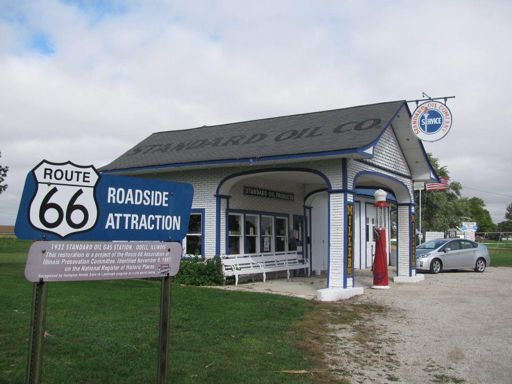 Odell Service Station